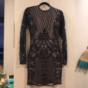 Sparkle Vintage Cocktail Dress